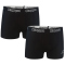 2er Pack Kappa Trunk Boxershorts 007 schwarz/schwarz M