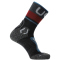 UYN Trekking One Merino Socken G036 - anthracite/blue 35-38