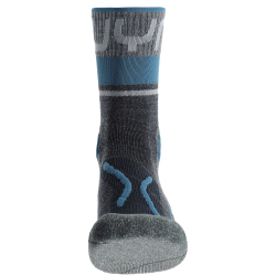 UYN Trekking One Merino Socken G177 - grey/blue 35-38