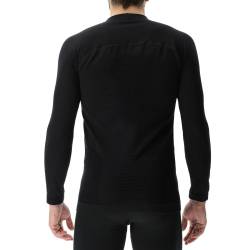 UYN Fusyon Light langarm Funktionsshirt Herren B000 - black S/M