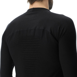 UYN Fusyon Light langarm Funktionsshirt Herren B000 - black S/M