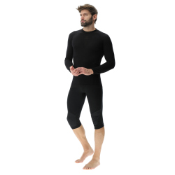 UYN Fusyon Light langarm Funktionsshirt Herren B000 - black S/M