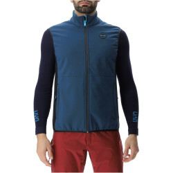 UYN Spire Softshellweste Herren K680 - blue poseidon/black S