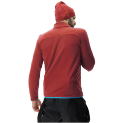 UYN Ridge 2nd Layer Ski-Funktionsshirt Herren R694 - sofisticated red/geranium melange XL