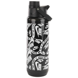 NIKE TR Renew Recharge Chug Graphic Trinkflasche aus Tritan - für Kohlensäurehaltige Getränke geeignet - 709 ml
