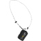 NIKE Schlüsselband Pouch 039 - black/white/saturn gold
