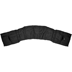 NIKE Quilted Wrap Neckwarmer 010 - black/white