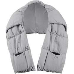 NIKE Quilted Wrap Neckwarmer 059 - college grey/black