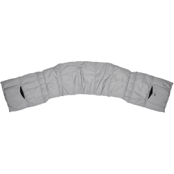 NIKE Quilted Wrap Neckwarmer 059 - college grey/black