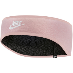 NIKE Club Fleece Stirnband Damen 656 - pink oxford/white