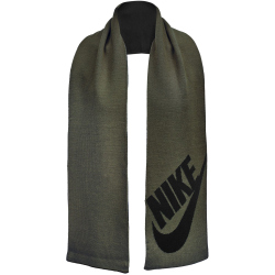 NIKE Knitted Strickschal 206 - medium olive/black