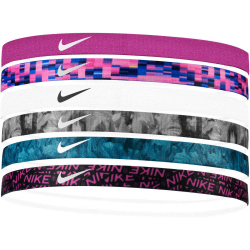 6er Pack NIKE Printed Haarbänder mit Silikonstreifen...