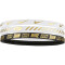 3er Pack NIKE Stirnband 3.0 Metallic Damen 112 - white/white/black