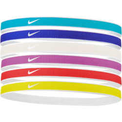 6er Pack NIKE Swoosh Sport Haarbänder mit...