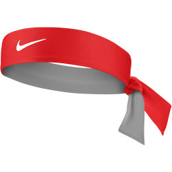 NIKE Promo Tennis Headband 640 - habanero red/white