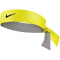 NIKE Promo Tennis Headband 736 - yellow strike/black