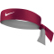 NIKE Promo Tennis Headband 675 - mystic hibiscus/white