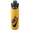 NIKE SS Recharge Chug Graphic Trinkflasche aus Edelstahl - für Kohlensäurehaltige Getränke geeignet - 709 ml 722 - yellow ochre/black/black