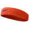 NIKE Swoosh Stirnband 804 - team orange/college navy