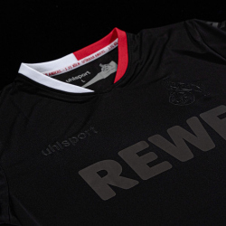 uhlsport 1. FC K&ouml;ln Ausweichtrikot schwarz 2021/22...