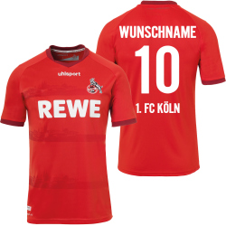 uhlsport 1. FC Köln Auswärtstrikot rot 2020/21...