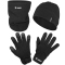 JAKO Fleece Winterset M&uuml;tze+Neckwarmer+Handschuhe Kinder XS