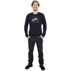 ICEPEAK EP Argo Softshellhose mit 10.000 mm Wassers&auml;ule Herren anthrazit 46