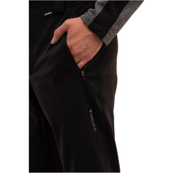 ICEPEAK Dorr Hybrid Softshell-Outdoorhose mit 10.000 mm Wassersäule Herren 990 - black 48