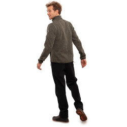 ICEPEAK Adrian Midlayer melierte Strickjacke Herren 592 -...