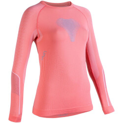 UYN Visyon langarm Funktionswäsche-Set Damen coral/peacock/pearl grey XS