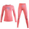 UYN Visyon langarm Funktionswäsche-Set Damen coral/peacock/pearl grey XS