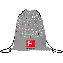 DERBYSTAR Bundesliga Sportbeutel Uni grau schwarz rot