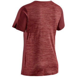 CEP kurzarm Laufshirt Damen 048 - dark red XS
