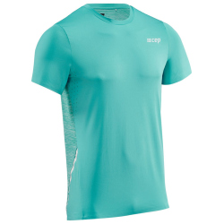 CEP Round Neck kurzarm Laufshirt Herren 015 - ocean L