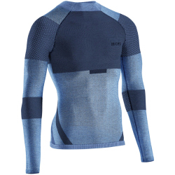 CEP Ski Touring Base langarm Funktionsshirt Herren 039 - blue M