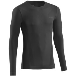 CEP Cold Weather Base langarm Laufshirt Herren 301 - black S
