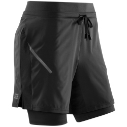 CEP Trainingsshorts 2In1 Herren 301 - black XXL