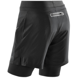 CEP Trainingsshorts 2In1 Herren 301 - black XXL