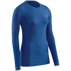 CEP Cold Weather Base langarm Laufshirt Damen 039 - blue XS