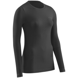 CEP Cold Weather Base langarm Laufshirt Damen 301 - black XS