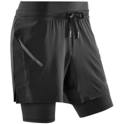 CEP Trainingsshorts 2In1 Damen 301 - black XS