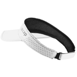 CEP The Run Laufvisier Cap 350 - white