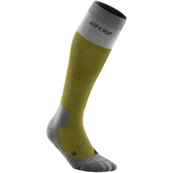 CEP Hiking Light Merino Outdoorsocken Damen 779 - olive/grey II (34-37)