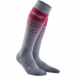 CEP Ski Thermo Merino Skisocken Damen 751 - grey/red II...