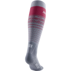 CEP Ski Thermo Merino Skisocken Damen 751 - grey/red II (35-38)