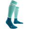 CEP The Run V4 lange Laufsocken Damen 766 - ocean/petrol II (34-37)