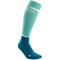 CEP The Run V4 lange Laufsocken Damen 766 - ocean/petrol II (34-37)