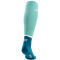 CEP The Run V4 lange Laufsocken Damen 766 - ocean/petrol II (34-37)