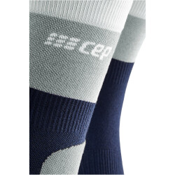 CEP Light Merino Mid-Cut Outdoorsocken Damen 725 - marineblue/grey II (34-37)