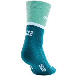 CEP Mid-Cut V4 Laufsocken Damen 766 - ocean/petrol II...